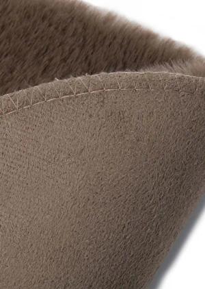 Stuhlauflage - taupe - Gr. Ø 38 cm von Goldner Fashion