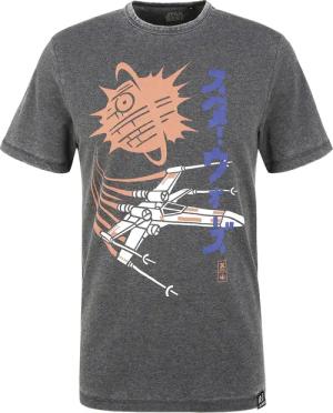 Recovered T-Shirt "Star Wars X-Wing Japanese", mit Star Wars-Motiv