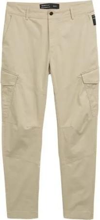 TOM TAILOR Denim Stoffhose Regular-Tapered Cargohose - Tapered Fit