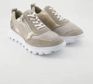 Waldläufer Schuhe - H-Ajala Leder und Textil (Beige, Gr. 40)