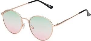BEZLIT Eyewear Pilotenbrille Rund Form Designer Damen Sonnenbrille (1-St) mit blau, rosa, grün, braun oder schwarzen Linsen