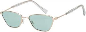 BEZLIT Eyewear Sonnenbrille Moderne Designer Damen Sonnenbrille (1-St) mit grün, orange, rosa, blau, lila und grauen Linsen
