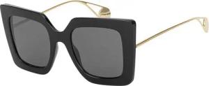 BEZLIT Eyewear Retrosonnenbrille Rundglas Designer Damen Sonnenbrille (1-St) mit Schwarzen oder Violetten Linsen