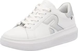 Rieker Halbschuhe Schnuerschuhe weiss W1204-82