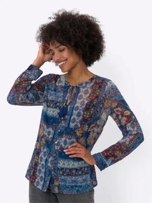 Druckbluse