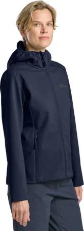 Jack Wolfskin Bornberg Hoody Women Softshelljacke Damen XS blue night blue