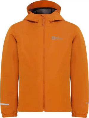 Jack Wolfskin Flaze Jacket Kids Regenjacke Kinder 92 orange soft amber