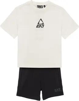 Emporio Armani EA7 Kleider & Outfits TRAIN LOGO SERIES BOY KIT TEE-SHORTS FREE