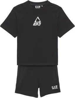 Emporio Armani EA7 Kleider & Outfits TRAIN LOGO SERIES BOY KIT TEE-SHORTS FREE