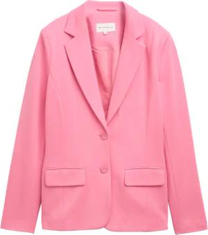 TOM TAILOR Damen Slim Fit Jersey Blazer, rosa, Uni, Gr. L