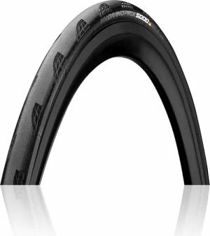 Continental BlackChili Compound - VectranBreaker - LazerGrip - 28 Zoll Grand Prix 5000 (23-622) schwarz/schwarz