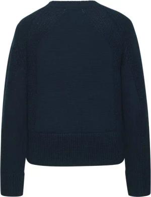 LASCANA Strickpullover mit Grobstrick-Details, Damen Pullover mit Rundhals