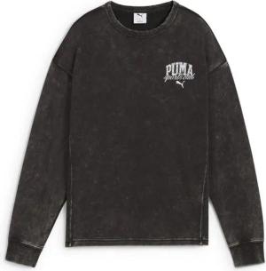 PUMA Sweatshirt PUMA CLASS Bequemer Crewneck mit Waschung Damen