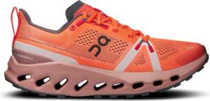 On Cloudsurfer Trail w Damen (Hellrot 9,5 US, 41 EU) Laufschuhe