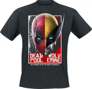 Deadpool - Marvel T-Shirt - Deadpool And Wolverine - Team Up - S bis XXL - für Männer - Größe XXL - schwarz - Lizenzierter Fanartikel