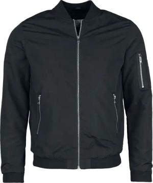 Jack & Jones Bomberjacke - JJERUSH BOMBER NOOS - S bis XXL - für Männer - Größe M - schwarz