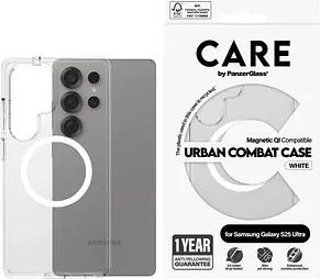 CARE by PanzerGlass® URBAN COMBAT Handy-Cover für SAMSUNG Galaxy S25 Ultra transparent