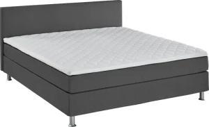 ATLANTIC home collection Boxbett "Edison", inkl. Bonnellfederkern-Matratze und Topper