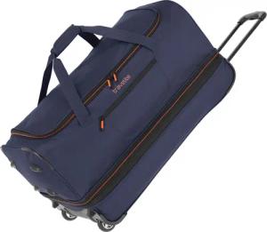 travelite Reisetasche "BASICS, verschiedene Größen und Farben", Duffle Bag Reisegepäck Sporttasche Reisebag mit Trolleyfunktion