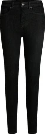 BOSS ORANGE Slim-fit-Jeans "Maye High Rise Slim Premium Damenmode", mit BOSS Leder-Badge