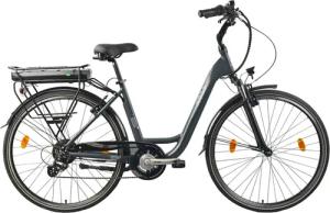 LLobe E-Bike "City E-Bike 28" County anthrazit", Shimano, Altus, Heckmotor 250 W
