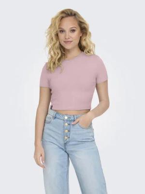 ONLY Kurzarmshirt ONLBETTY S/S O-NECK SHORT TOP CC JRS