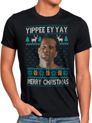 style3 T-Shirt John McLane stirb langsam weihnachten pullover pulli ugly sweater