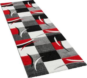 Webteppich Casino rot B/L: ca. 80x300 cm