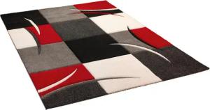 Webteppich Casino rot B/L: ca. 120x170 cm