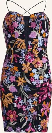 unique Kleid MULTI SEQUINS COCKTAIL DRESS
