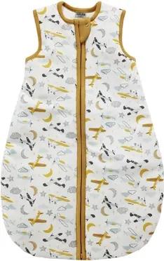 JACKY Schlafsack 120g ärmellos offwhite/allover