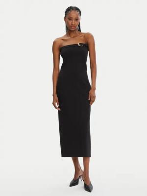 STAUD Abendkleid Beekman 24F2142PT Schwarz Slim Fit