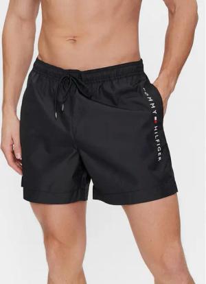 Tommy Hilfiger Badeshorts UM0UM03258 Schwarz Regular Fit