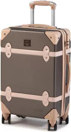 Semi Line Kabinenkoffer T5508-2 Braun