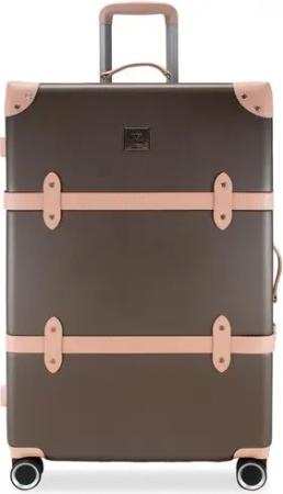 Semi Line Großer Koffer T5673-4 Braun