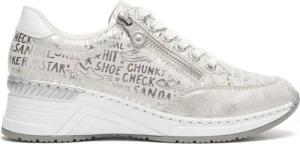 Rieker Halbschuhe N4316-90 Silberfarben