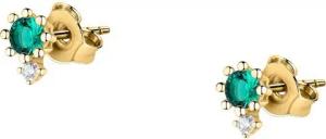 Live Diamond Paar Ohrstecker Live Diamond Damen-Ohrstecker 2 Farbstein