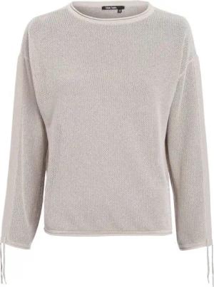MARC AUREL Strickpullover Strick light taupe varied