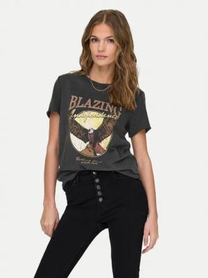 ONLY T-Shirt Lucy 15215721 Schwarz Regular Fit