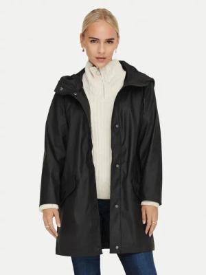 ONLY Regenjacke Elisa 15261734 Schwarz Regular Fit
