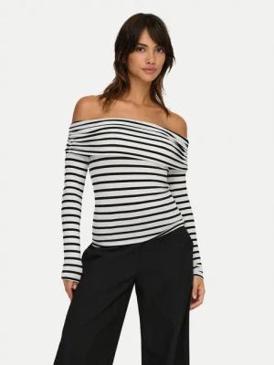 ONLY Bluse Glamour 15339759 Weiß Slim Fit