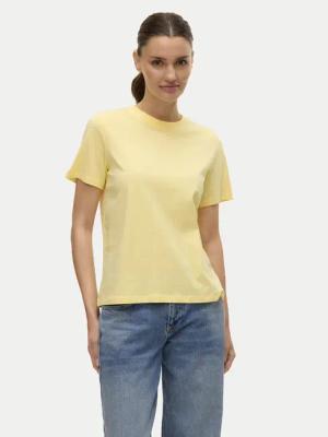 Vero Moda T-Shirt Paulina 10316991 Gelb Regular Fit