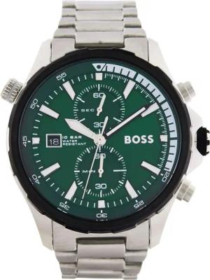 BOSS Uhr Globetrotter 1513930 Silberfarben