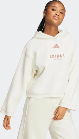 ADIDAS Hoodie Damen - weiß