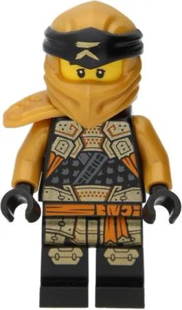 LEGO® LEGO Ninjago: Cole in goldener Rüstung mit goldenem Katana Spielbausteine