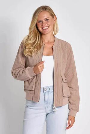 Zhrill Wendejacke "JULIE CORDUROY", ohne Kapuze, mit Cord und floralem Muster