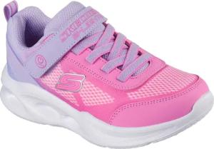 Skechers Sneaker "SKECHERS SOLA GLOW LIGHTS", Slip-OnSneaker, Blink,-Klettverschluss, Größenschablone zum Download