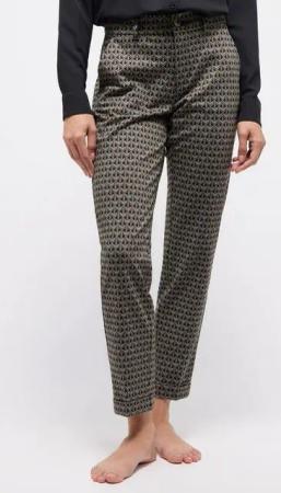 ANGELS Stoffhose - Hose - Jacquard-Muster - Chinohose - LOUISA CHINO TU