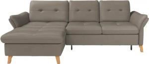sit&more Ecksofa Göteborg, Sitztiefenverstellung und Federkern, wahlweise mit Bettfunktion