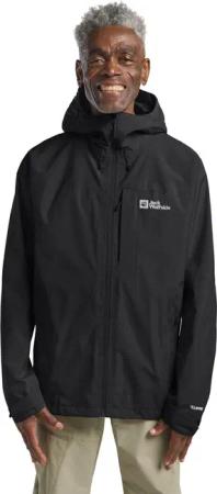 Jack Wolfskin Tempest 2L Jacket Men Regenjacke Herren XL black black